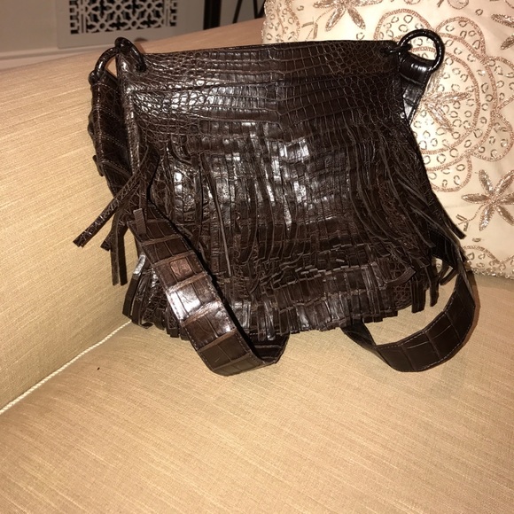 Brown crocodile  Nancy Gonzales sold eBay - Picture 7 of 8