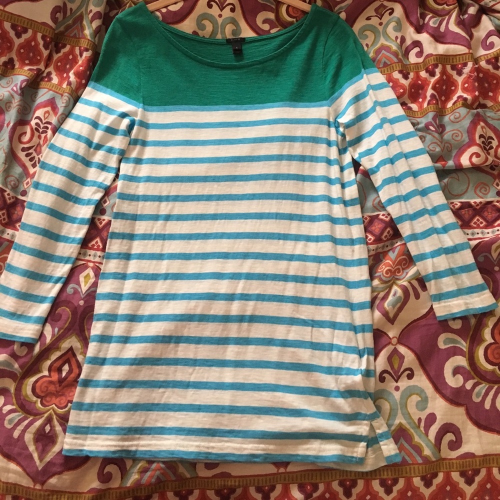 J.Crew 3/4 sleeve tee shirt