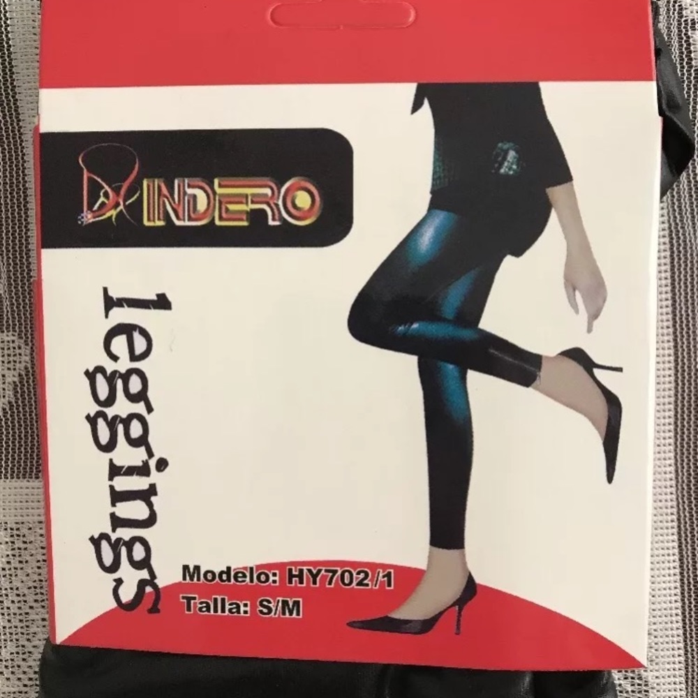 Indero Legging Black with Zipper