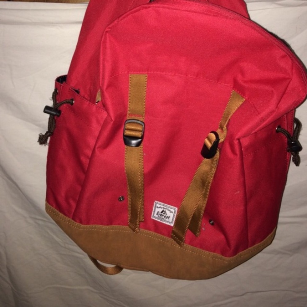 Gorgeous bright coral book bag
