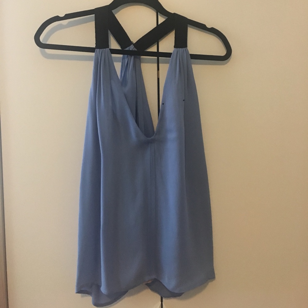 Blue ALC blouse like new!!