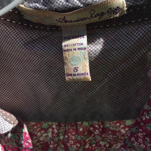 Button down floral shirt - Picture 2 of 2