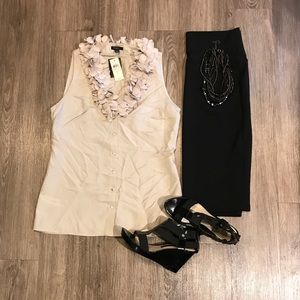 NWT Ann Taylor Silk shirt.