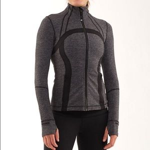 Lululemon "Define" Jacket charcoal size 6 like new
