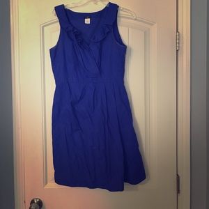 J. Crew blue dress size 8