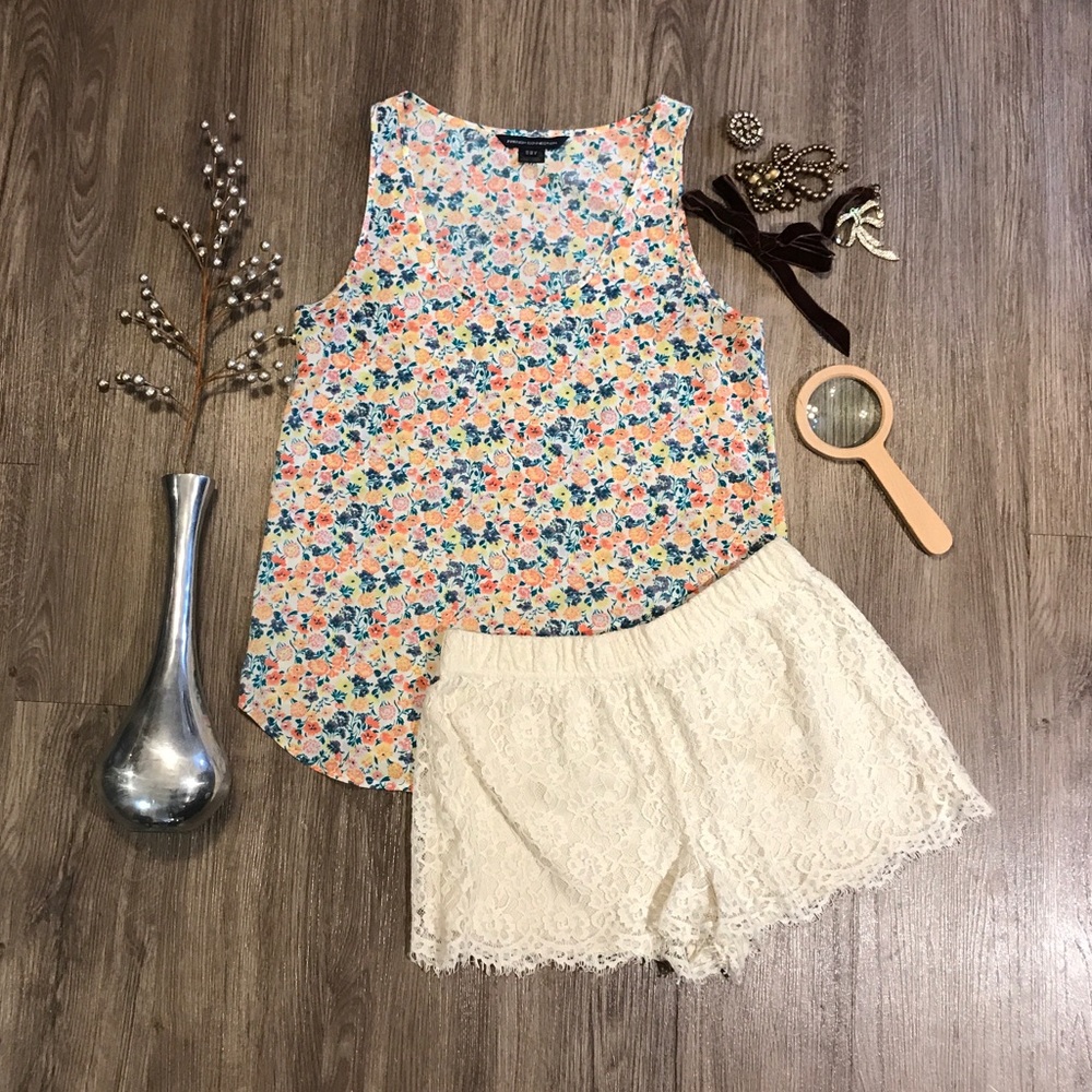 French connection flowy tank top.