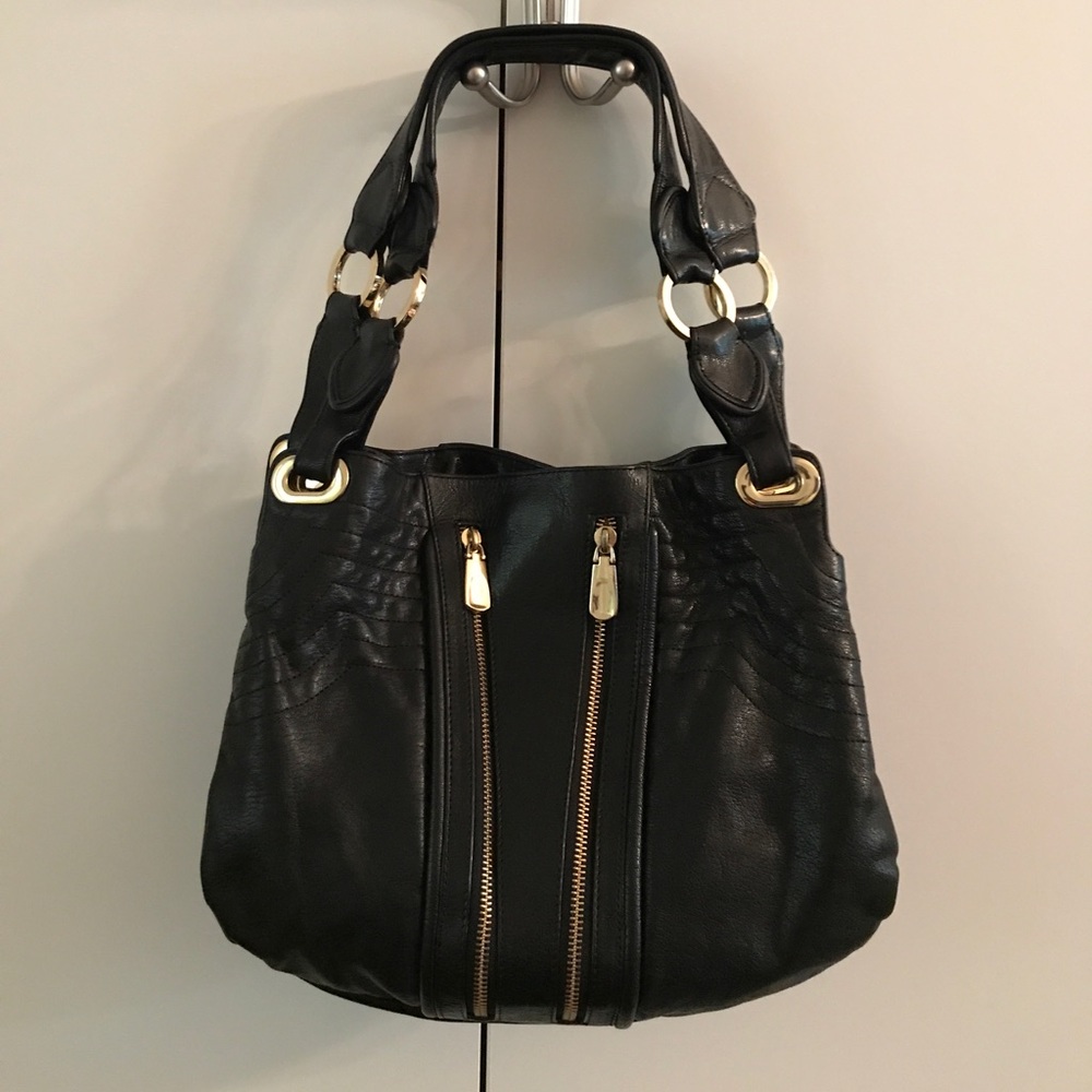 Black Hobo Shoulder Bag