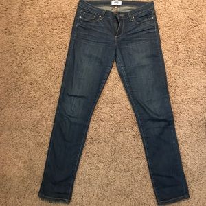 Paige Peg Ankle Skinny Jeans