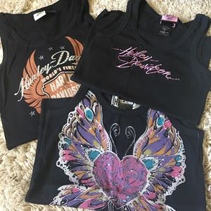 USED Harley Davidson Women's tank tops Size Medium