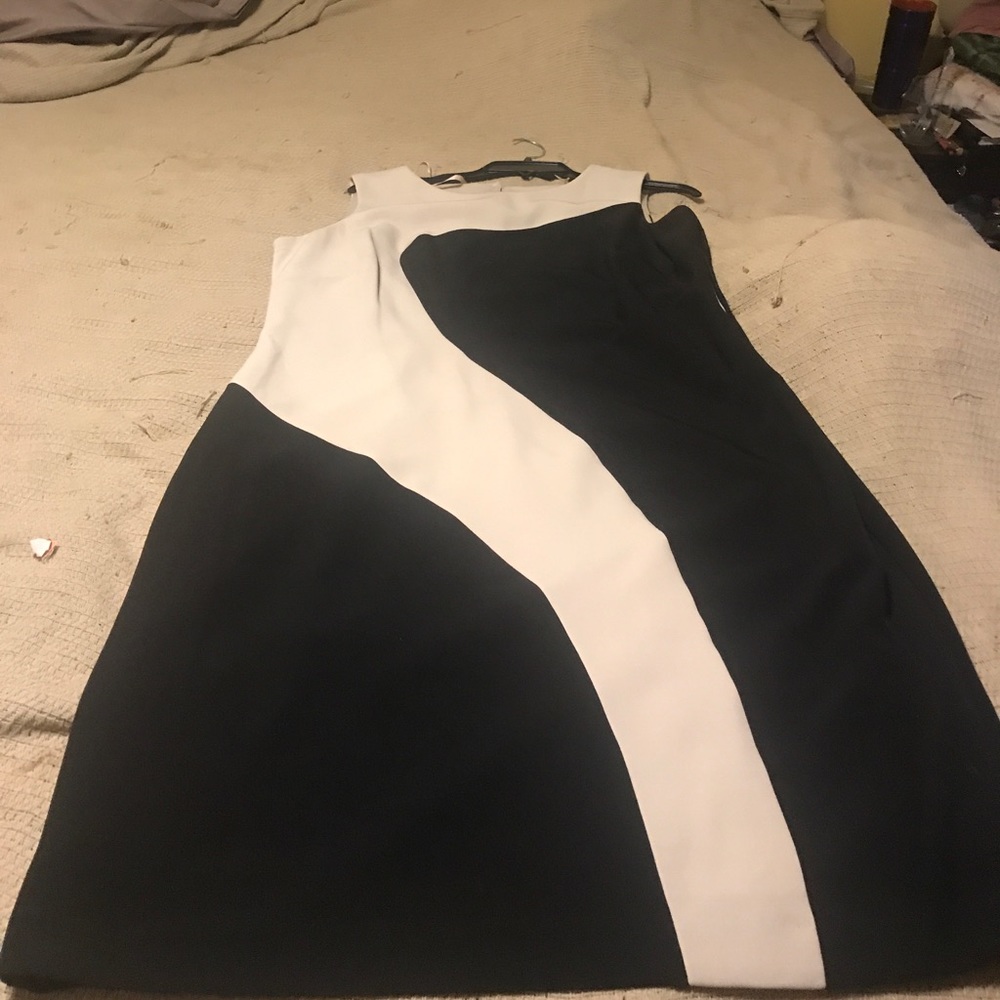 Black and Tan dress