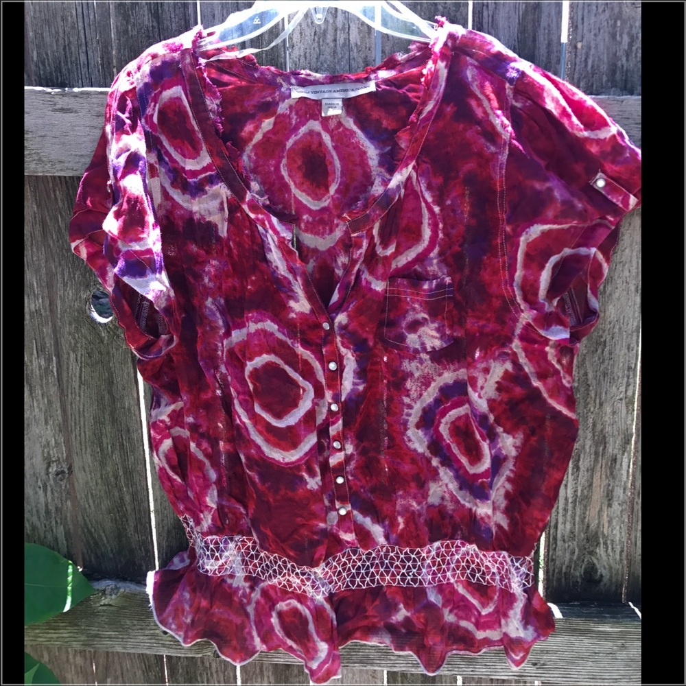 Vintage American Jeans Top