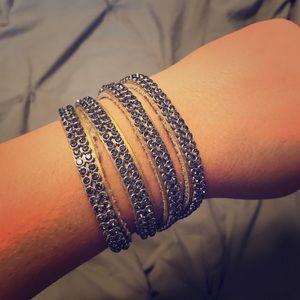 Express bling rhinestone bracelet.