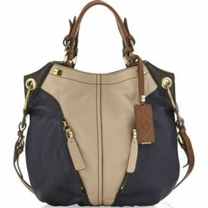Oryany Victoria Leather Satchel Bag