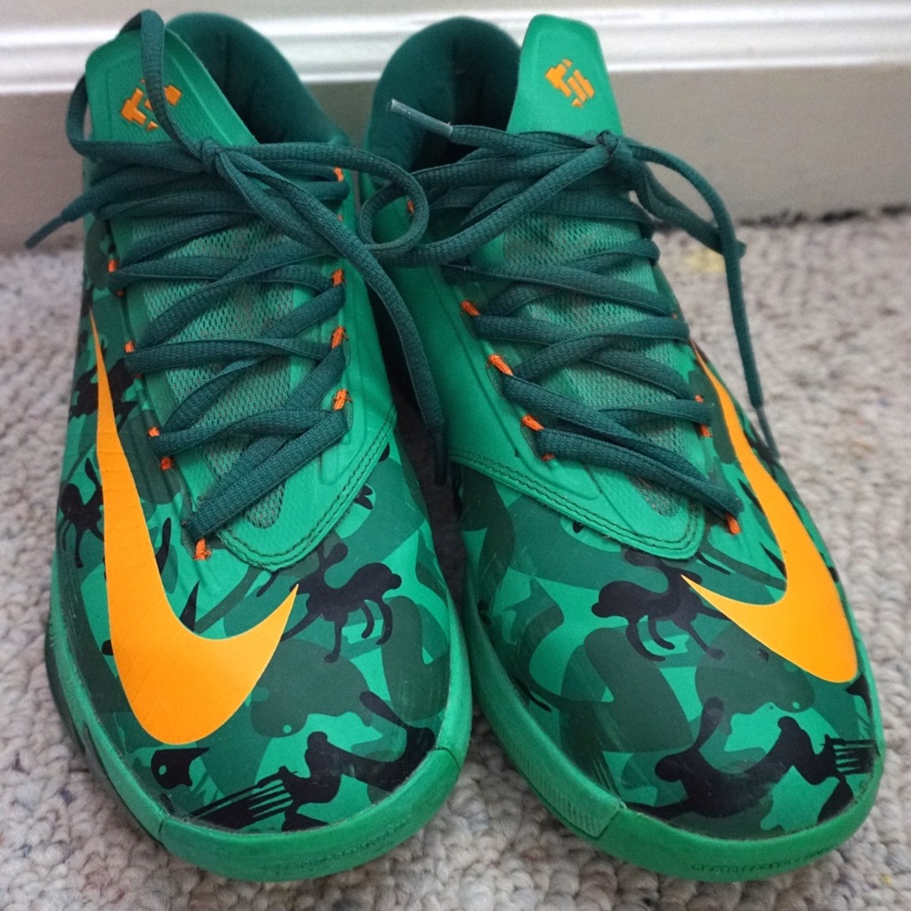 Nike KD GS "Green Camo"
