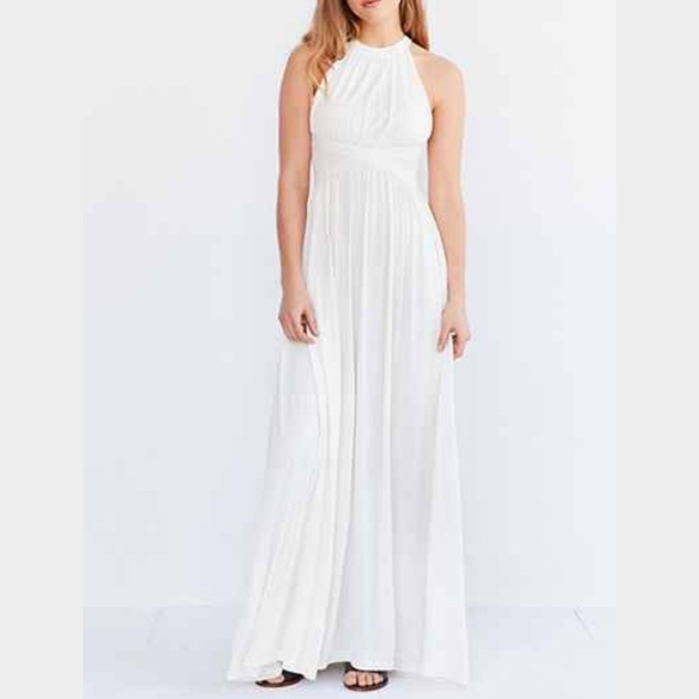 Urban outfitters white maxi dress