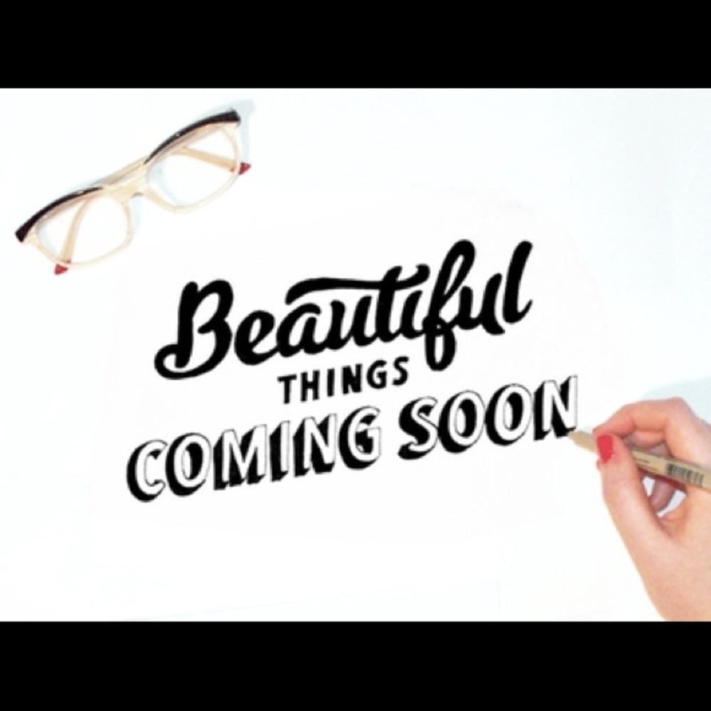 New Items Coming Soon