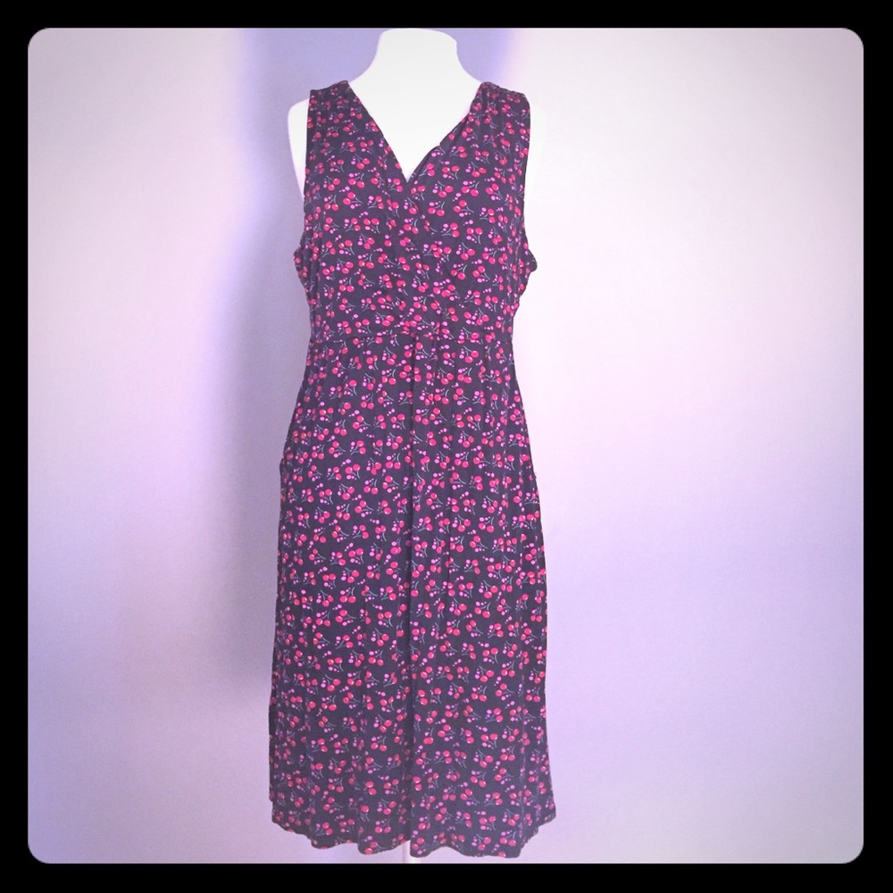 Garnet Hill Cherry Dress