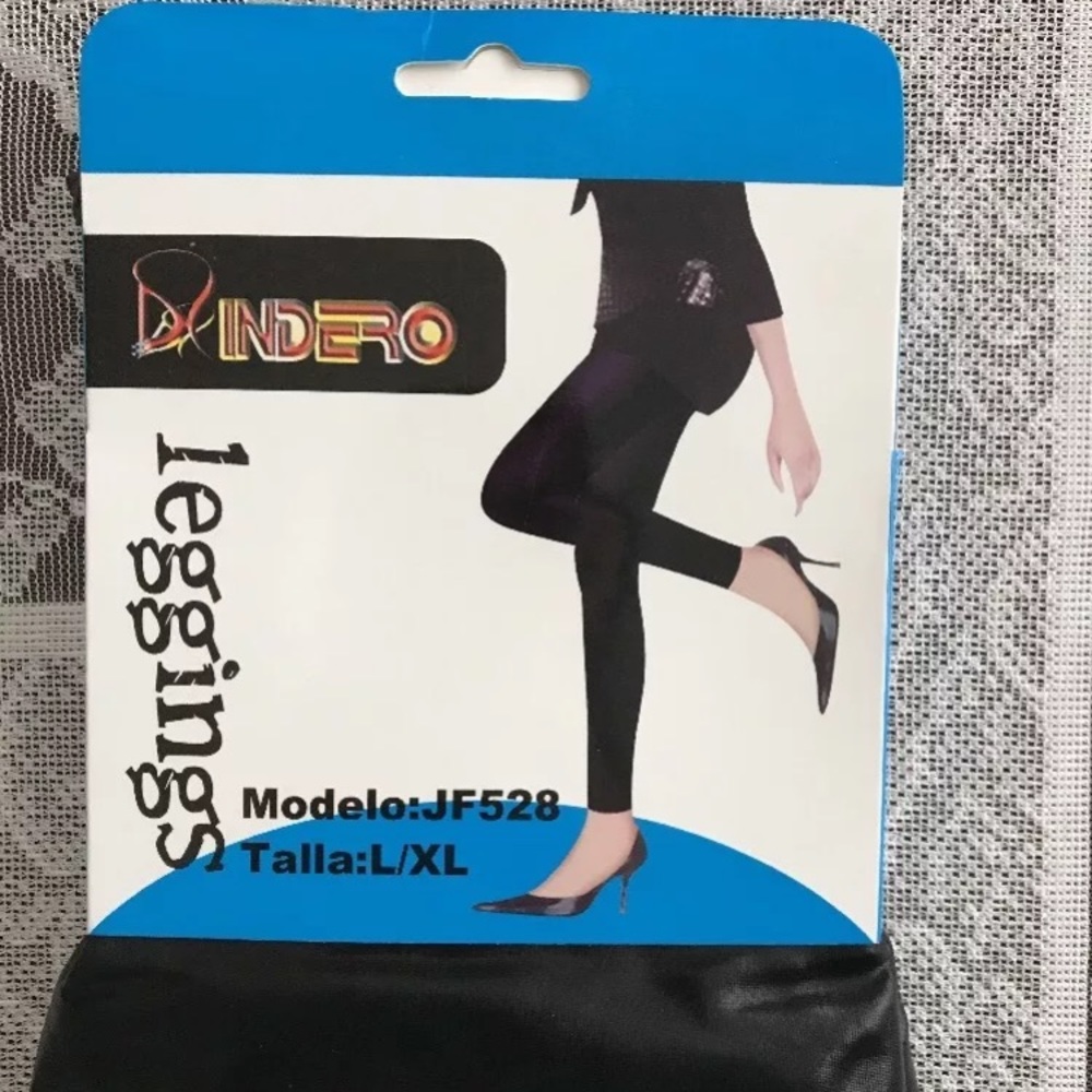 Women Indero Leggings Solid Black