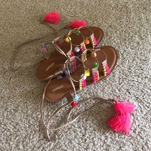 Express Multicolored Sandals
