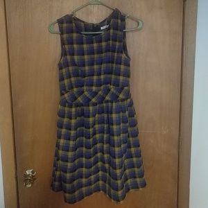 Modcloth plaid dress