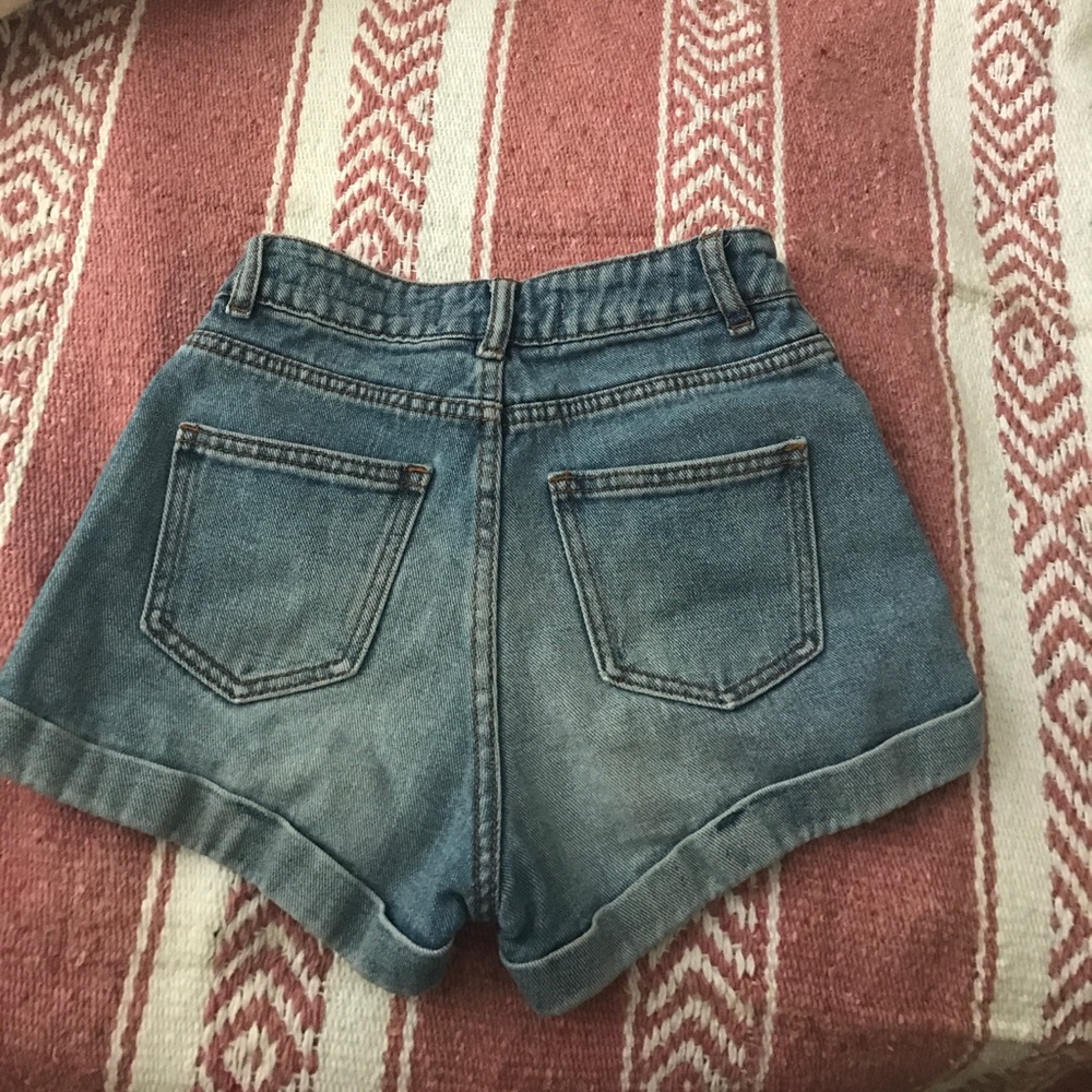 Bullhead High Waisted Mom Shorts