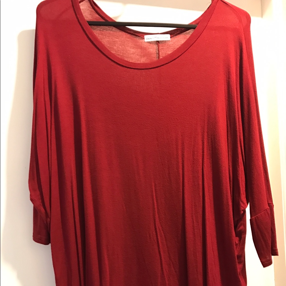 Burgundy Tunic