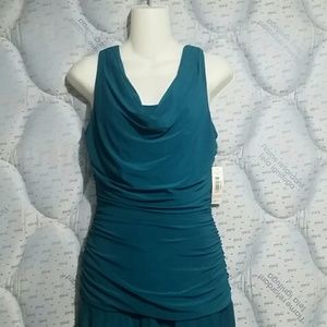 Teal Long Dress