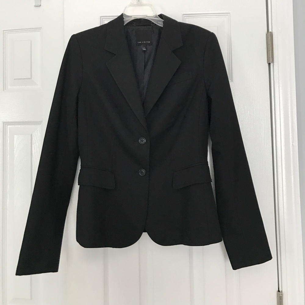 Black suit jacket