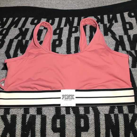 SALE VS PINK BEGONIA BRALETTE NWT - Picture 2 of 3