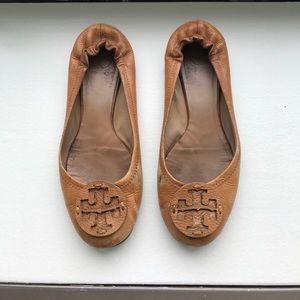 Tory Burch Tan Flats