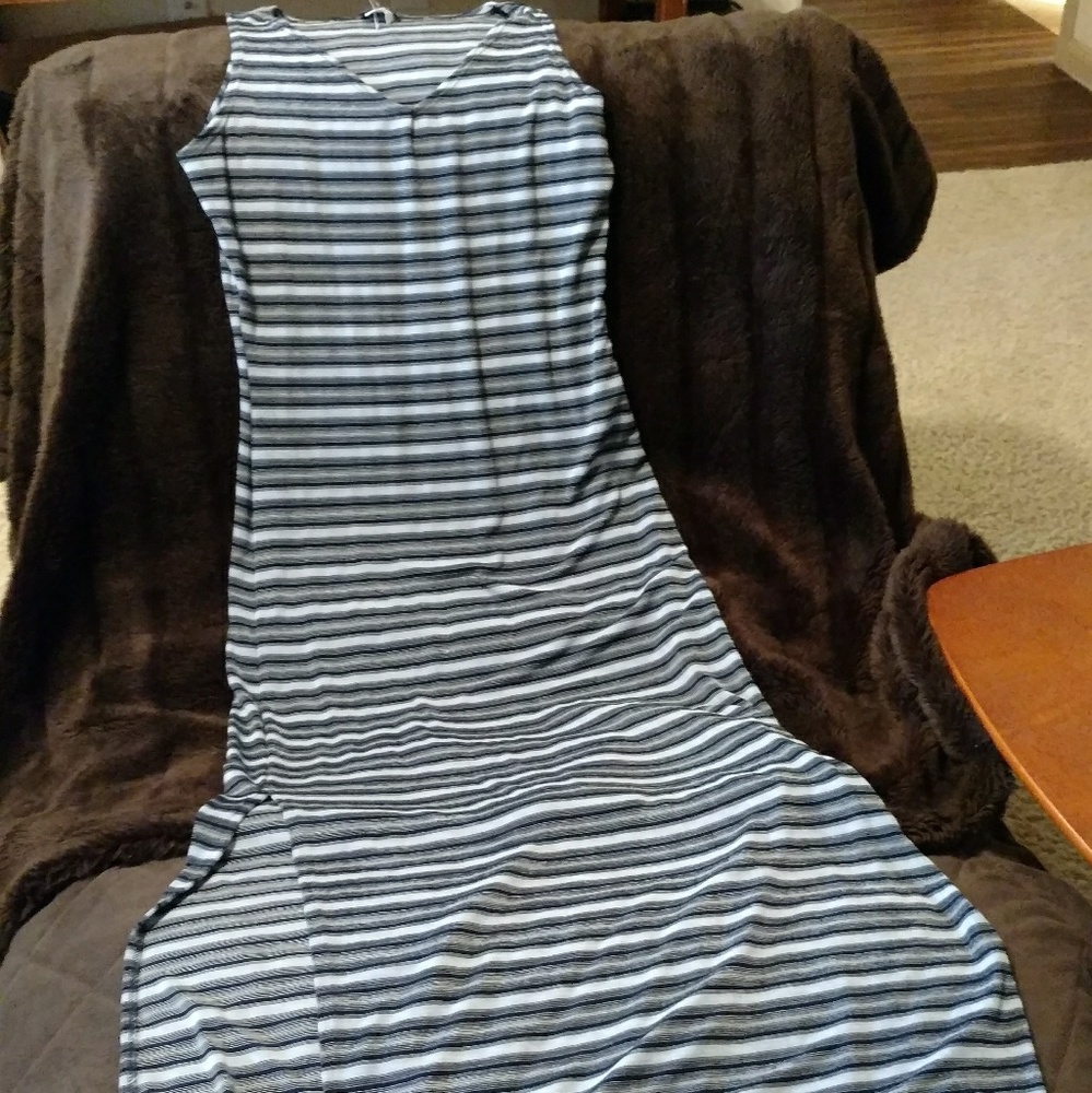 Striped Maxi dress