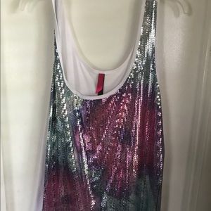Sequence flower tank top