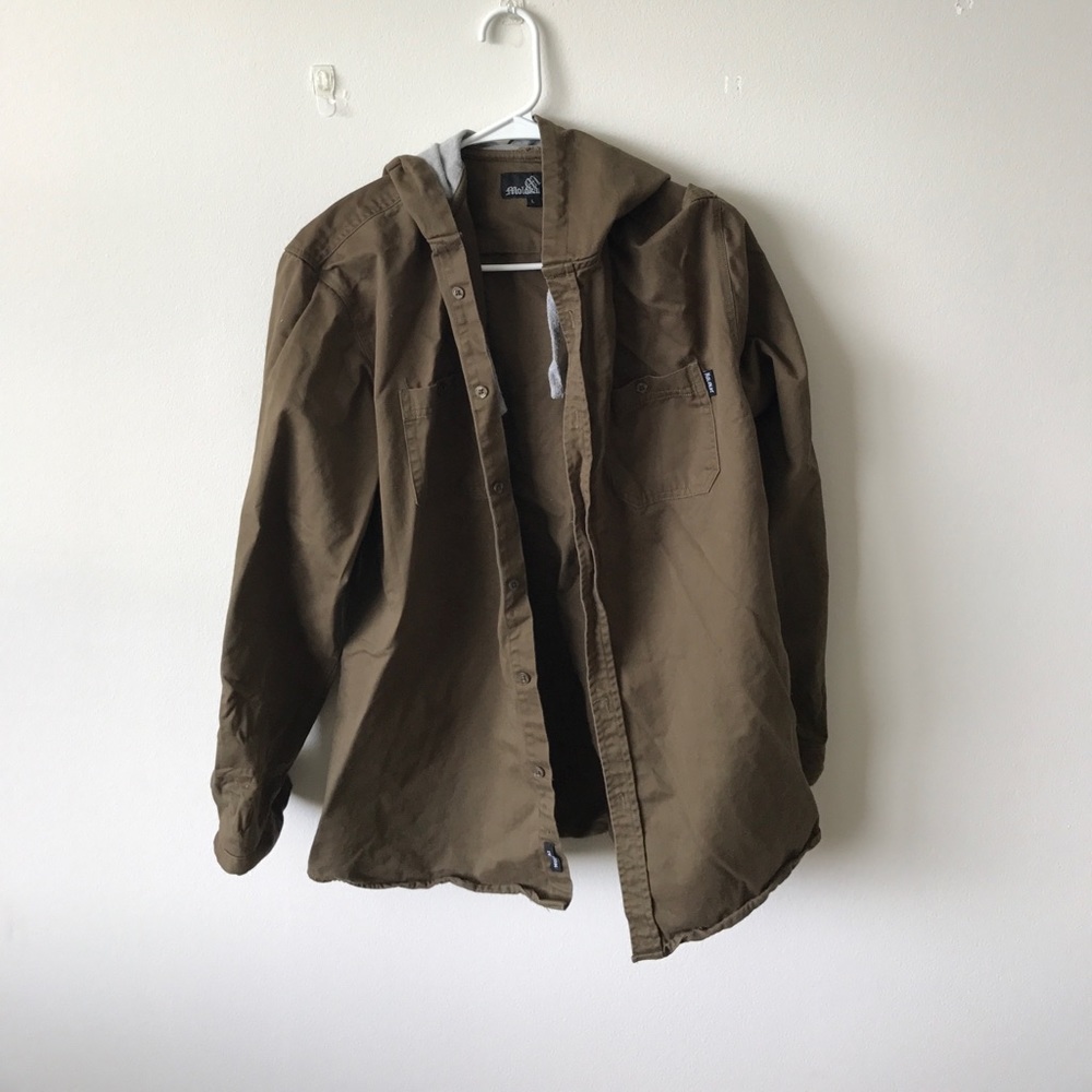 Olive green jacket