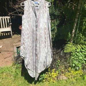 Acrobat silk snake python dress