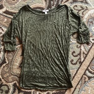 3/4 length sleeve top