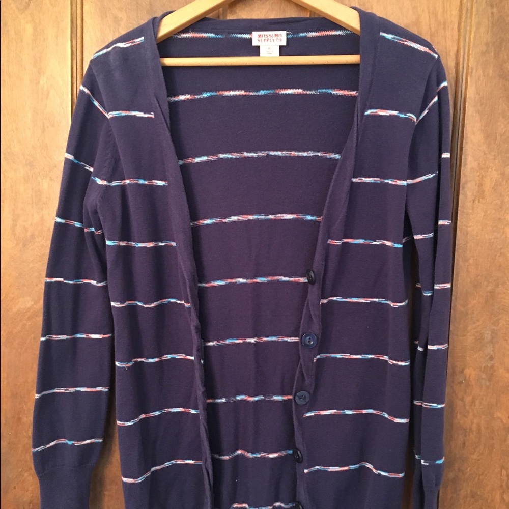 Navy Cardigan