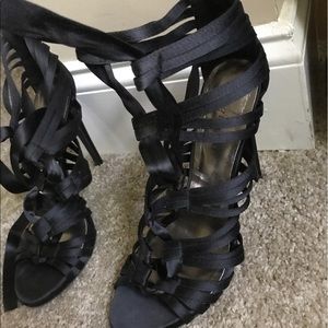 Brand new lace up heels Size 8.5