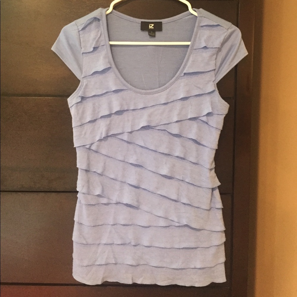 Light blue blouse