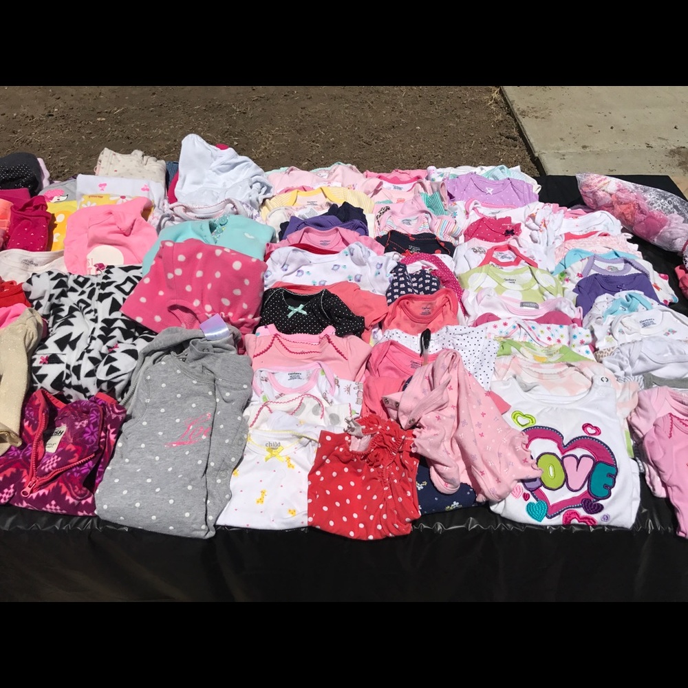 Nb-9mo girl clothes new or like new condition