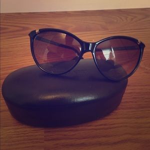 MICHAEL KORS black cat eye sunglasses