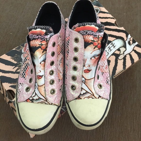 Ed Hardy Slip On Tennis Shoes Ed Hardy Slip On Tennis Shoes
