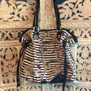 Betsy Johnson stripped bag