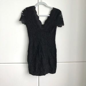 Urban Outfitters Black Lace Dress