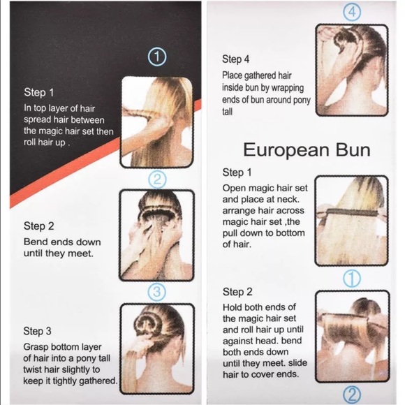 Accessories Magic Bun Hair Bun Maker Blonde Poshmark