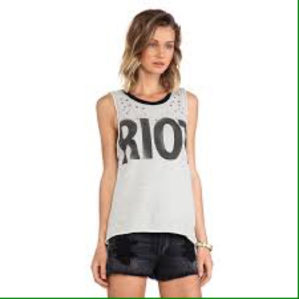 Junk Food RIOT Atomic Tank Sz XS