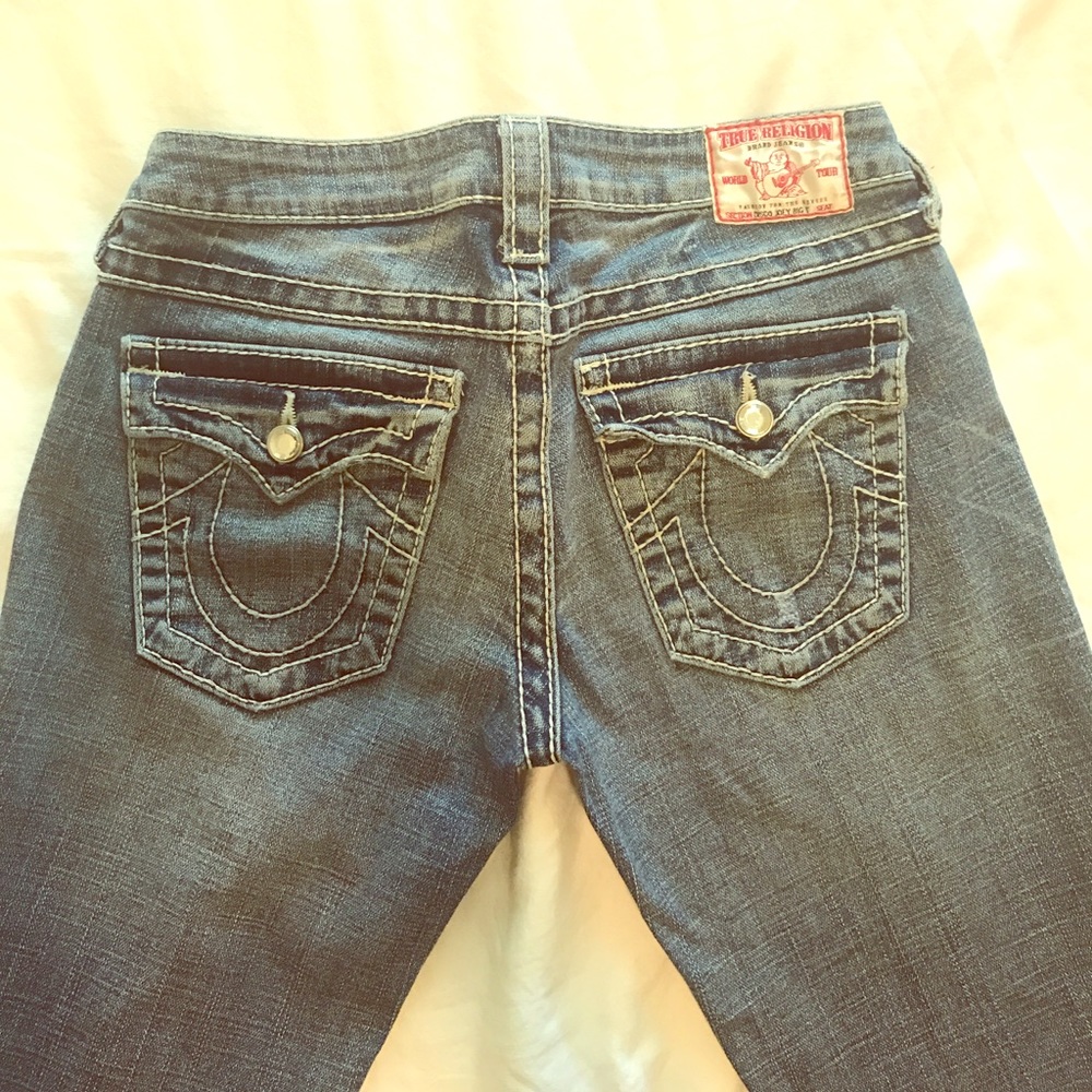 Size 27 True Religion Wide Leg