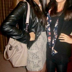 MIchael Kors Large Hamilton Croc Embossed Satchel