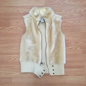 Calvin Klein fur vest
