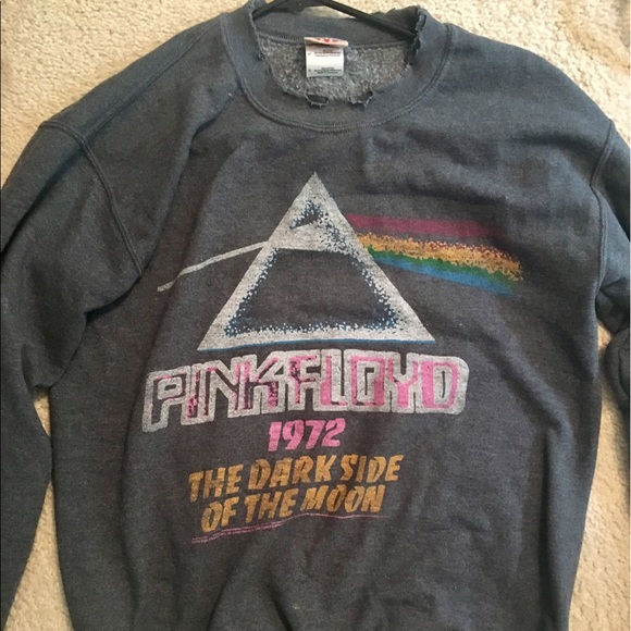 rare Pink Floyd distressed Junk Food sweatshirt - Picture 1 of 8