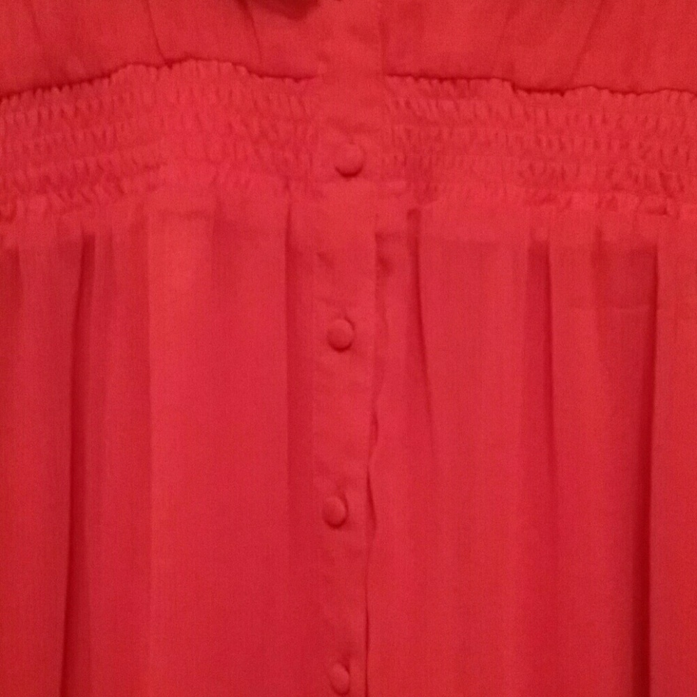 H&M Pretty Red Dress - Picture 4 of 7